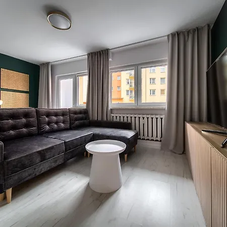 Wyspa Slodowa Modern Lägenhet *